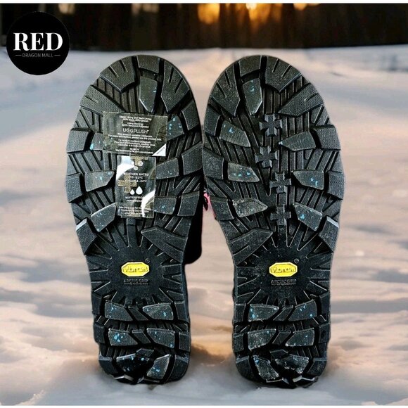 UGG SHASTA BOOT TALL PINK GLOW LEATHER WOOL ALL GENDER BOOTS - SIZE US M10/W11 - Picture 5 of 13